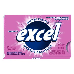 Excel Sugar-free Bubblemint Gum